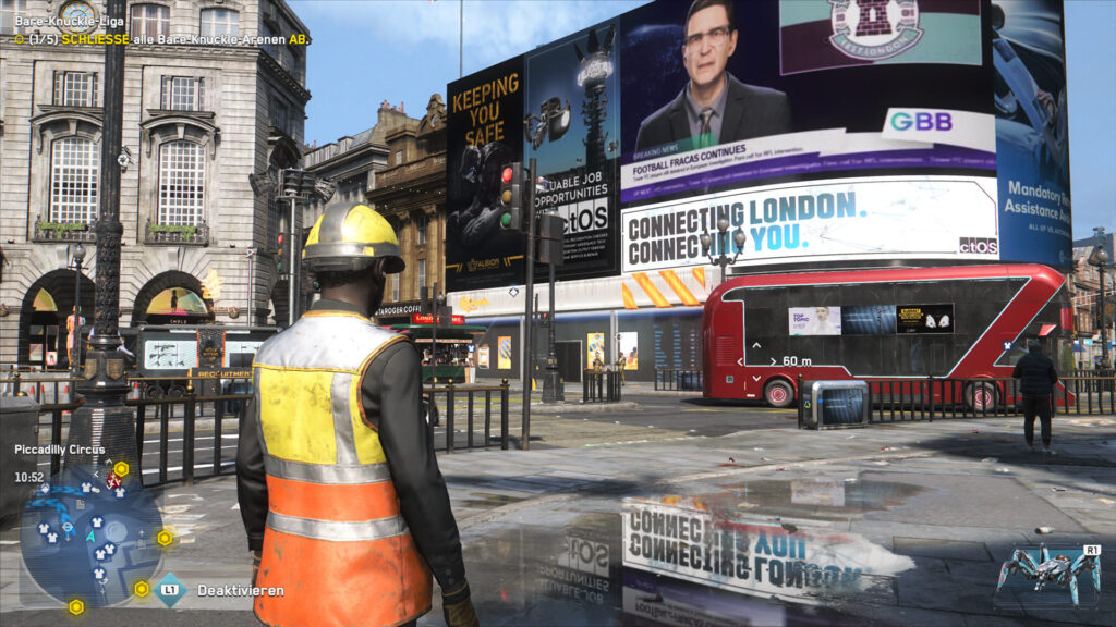 Watch Dogs Legion Reflexionen